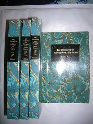 Die Memoiren des Herzogs von Saint-Simon. In vier Bänden.
