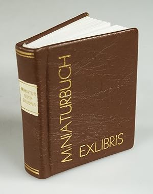 Bild des Verkufers fr Miniatirbuch Exlibris. zum Verkauf von Antiquariat Dorner