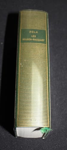 Image du vendeur pour Les Rougon-Macquart, Tome 3 (Bibliothque de la Pliade) mis en vente par Abraxas-libris