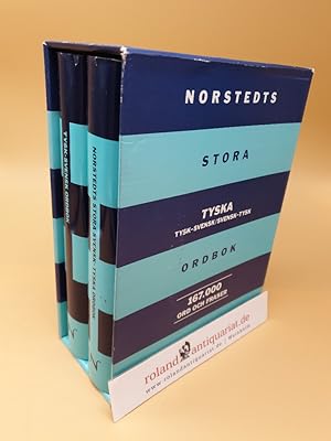 Norstdets ; Stora Tyska (Tysk-Svensk / Svensk-Tysk) Ordbok ; 167000 ord och fraser ; (2 Volumes)