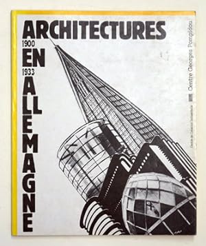 Bild des Verkufers fr Architectures en Allemagne. 1900 - 1933. zum Verkauf von antiquariat peter petrej - Bibliopolium AG
