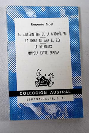 Seller image for El "allegretto" de la sinfona VII for sale by Alcan Libros