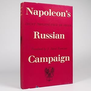 Immagine del venditore per Napoleon's Russian Campaign - First Edition Thus venduto da Benedict Wilson Books
