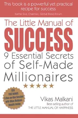 Seller image for Little Manual of Success : 9 Essential Secrets of Self-Made Millionaires for sale by GreatBookPrices