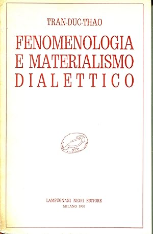 Immagine del venditore per Fenomenologia e materialismo dialettico venduto da Studio Bibliografico Viborada