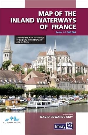 Seller image for Map Inland Waterways of France for sale by WeBuyBooks