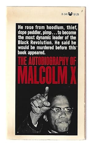 Seller image for The Autobiography of Malcolm X for sale by Cameron-Wolfe Booksellers