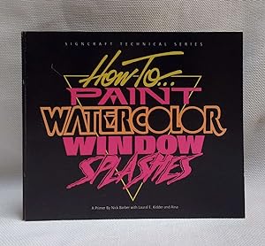 How to Paint Watercolor Window Splashes