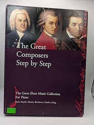 Seller image for The Great Composers Step by Step Box Set (The Great Sheet Music Collection for Piano) for sale by Bay Used Books