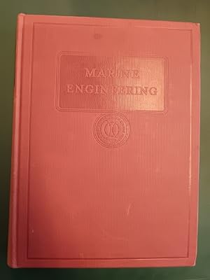 Bild des Verkufers fr Marine Engineering. Volume II. zum Verkauf von Antiquariat Seitenwechsel