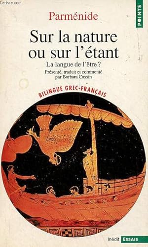 Seller image for Sur la nature ou sur l'tant - la langue de l'tre ? - Collection points essais n368. for sale by Le-Livre