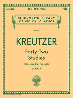 Seller image for Kreutzer: Forty-Two Studies (Sheet Music) for sale by BargainBookStores