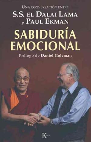Imagen del vendedor de Sabiduria emocional / Emotional Awareness : Una conversacion entre S. S. el Dalai Lama y Paul Ekman -Language: spanish a la venta por GreatBookPrices