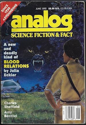 Image du vendeur pour ANALOG Science Fiction/ Science Fact: June 1992 mis en vente par Books from the Crypt