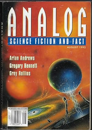 Imagen del vendedor de ANALOG Science Fiction/ Science Fact: August, Aug. 1993 a la venta por Books from the Crypt