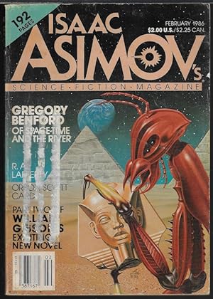 Bild des Verkufers fr Isaac ASIMOV'S Science Fiction: March, Mar. 1986 ("Count Zero") zum Verkauf von Books from the Crypt