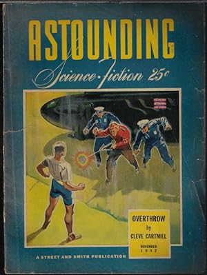 Bild des Verkufers fr ASTOUNDING Science Fiction: November, Nov. 1942 zum Verkauf von Books from the Crypt
