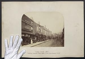 Photo H. J. Whitlock, Birmingham, Ansicht Birmingham, Dudley Street, looking towards Great Queen ...