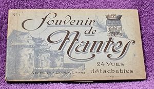 SOUENIR DE NANTES 24 Detachable Postcards