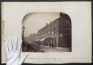 Photo H. J. Whitlock, Birmingham, Ansicht Birmingham, Smallbrook Street from Worcester Street, 1867