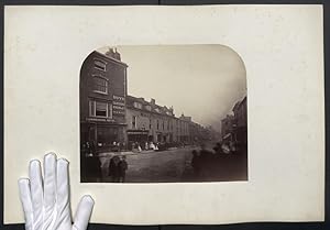 Photo H. J. Whitlock, Birmingham, Ansicht Birmingham, Smallbrook Street with Malt Shovel Inn, 186...