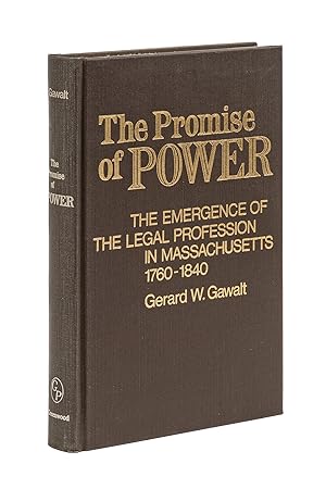 Bild des Verkufers fr The Promise of Power: The Emergence of the Legal Profession in. zum Verkauf von The Lawbook Exchange, Ltd., ABAA  ILAB