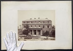 Photo Henry J. Whitlock, Birmingham, Ansicht Birmingham, Blick auf das Herrenhaus Duddeston Hall,...
