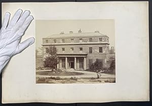 Photo Henry J. Whitlock, Birmingham, Ansicht Birmingham, view of Duddeston Hall about 1867