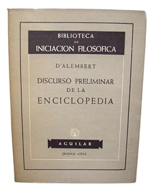 Discurso Preliminar De La Enciclopedia