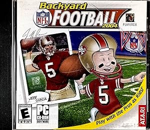 Bild des Verkufers fr NFL Backyard Football 2004 PC CD-ROM Play with the Pros as Kids zum Verkauf von Kayleighbug Books, IOBA