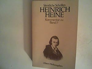 Immagine del venditore per Heinrich Heine Smtliche Schriften, Band 8, Kommentar zu Band 7 venduto da ANTIQUARIAT FRDEBUCH Inh.Michael Simon