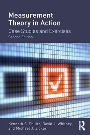 Seller image for Measurement Theory in Action : Case Studies and Exercises for sale by GreatBookPrices
