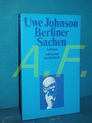 Seller image for Berliner Sachen - Aufstze for sale by Antiquarische Fundgrube e.U.