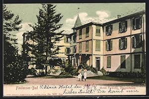 Ansichtskarte Faulensee-Bad, Hotel Victoria, Dépendance