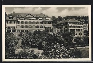 Ansichtskarte Luzern, Sanatorium St. Anna