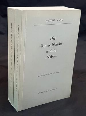 Bild des Verkufers fr Die "Revue blanche" und die "Nabis". 2 Bnde. zum Verkauf von Antiquariat Dennis R. Plummer