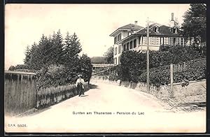Ansichtskarte Gunten am Thunersee, Pension du Lac