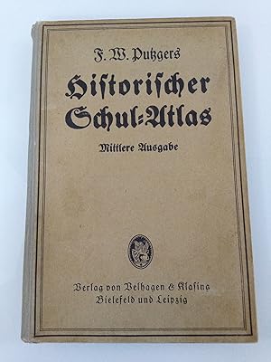 Bild des Verkufers fr Historischer Schul-Atlas Mittlere Ausgabe zum Verkauf von SIGA eG
