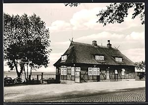 Immagine del venditore per Ansichtskarte Altenhof bei Eckernfrde, Die Gaststtte Kiekut v. Frau M. Jacobsen venduto da Bartko-Reher