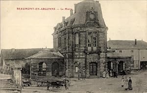 Ansichtskarte / Postkarte Beaumont en Argonne Ardennes, La Mairie