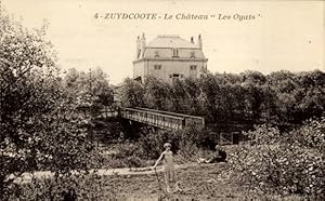Ansichtskarte / Postkarte Zuydcoote Nord, Chateau Les Oyats