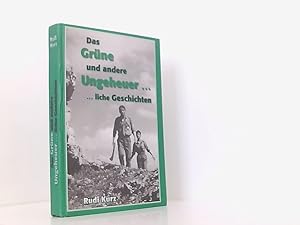 Immagine del venditore per Das grne und andere Ungeheuer: Theater-, Fernseh- und Lebenszeit venduto da Book Broker