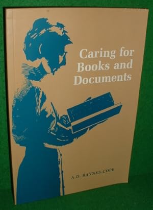 Seller image for CARING FOR BOOKS AND DOCUMENTS for sale by booksonlinebrighton