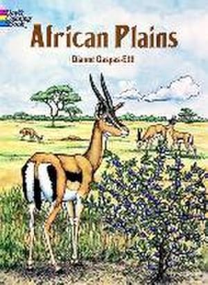 Bild des Verkufers fr African Plains Coloring Book zum Verkauf von Smartbuy