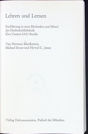Seller image for Lehren und Lernen. for sale by Antiquariat Bookfarm