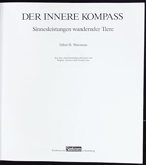 Imagen del vendedor de Der innere Kompass. a la venta por Antiquariat Bookfarm
