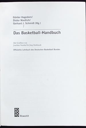 Bild des Verkufers fr Das Basketball-Handbuch. zum Verkauf von Antiquariat Bookfarm