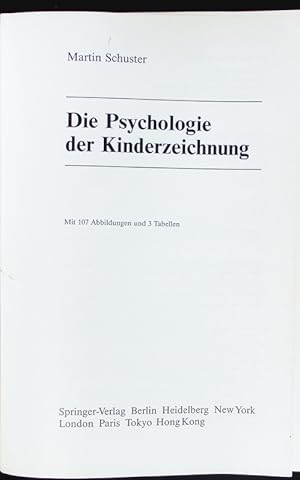 Bild des Verkufers fr Die Psychologie der Kinderzeichnung. zum Verkauf von Antiquariat Bookfarm