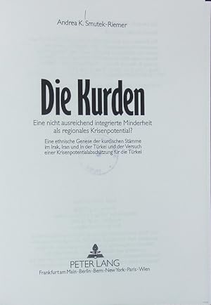 Seller image for Die Kurden. for sale by Antiquariat Bookfarm