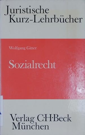Seller image for Sozialrecht. for sale by Antiquariat Bookfarm